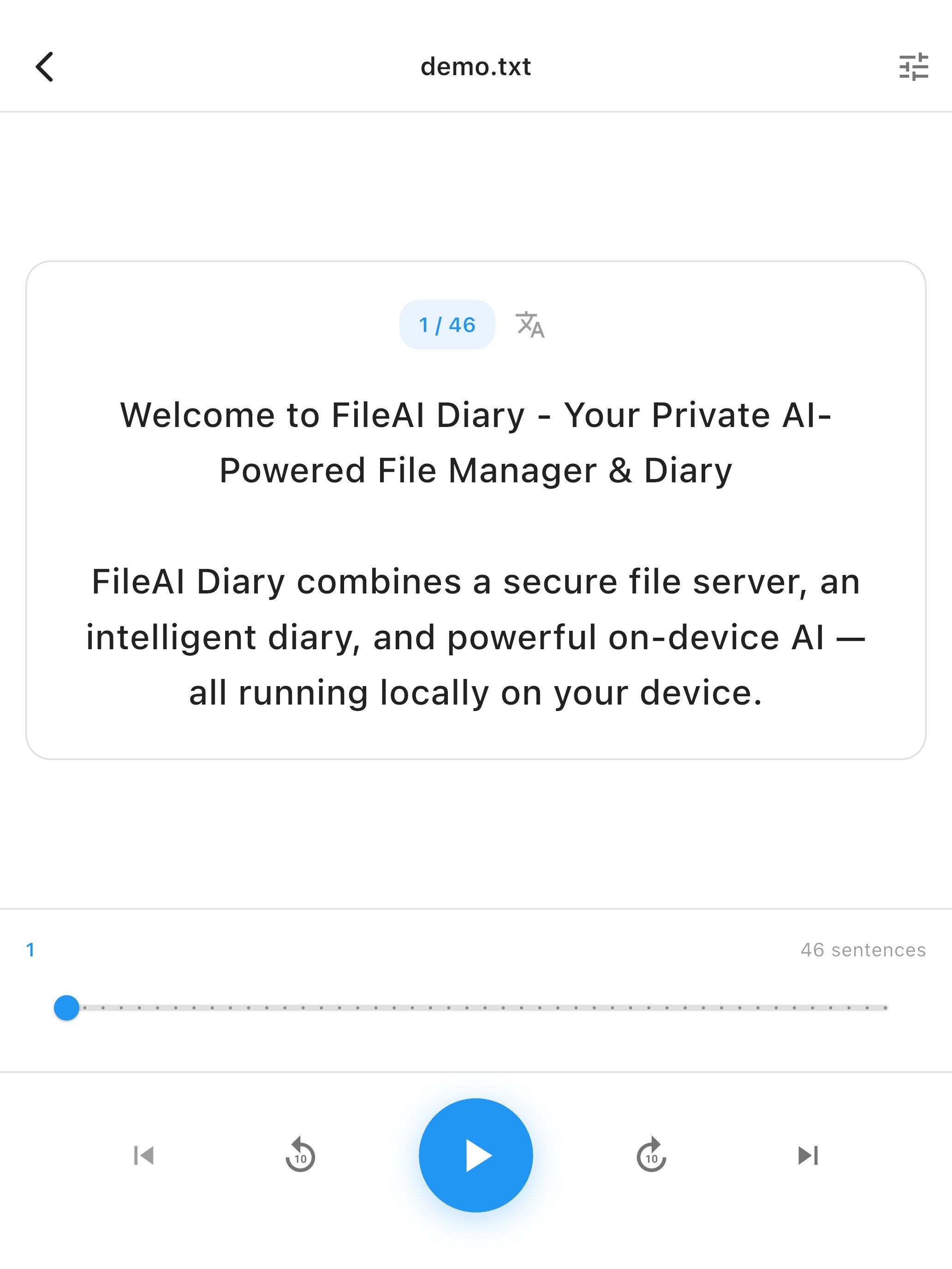 FileAI Diary screenshot 6
