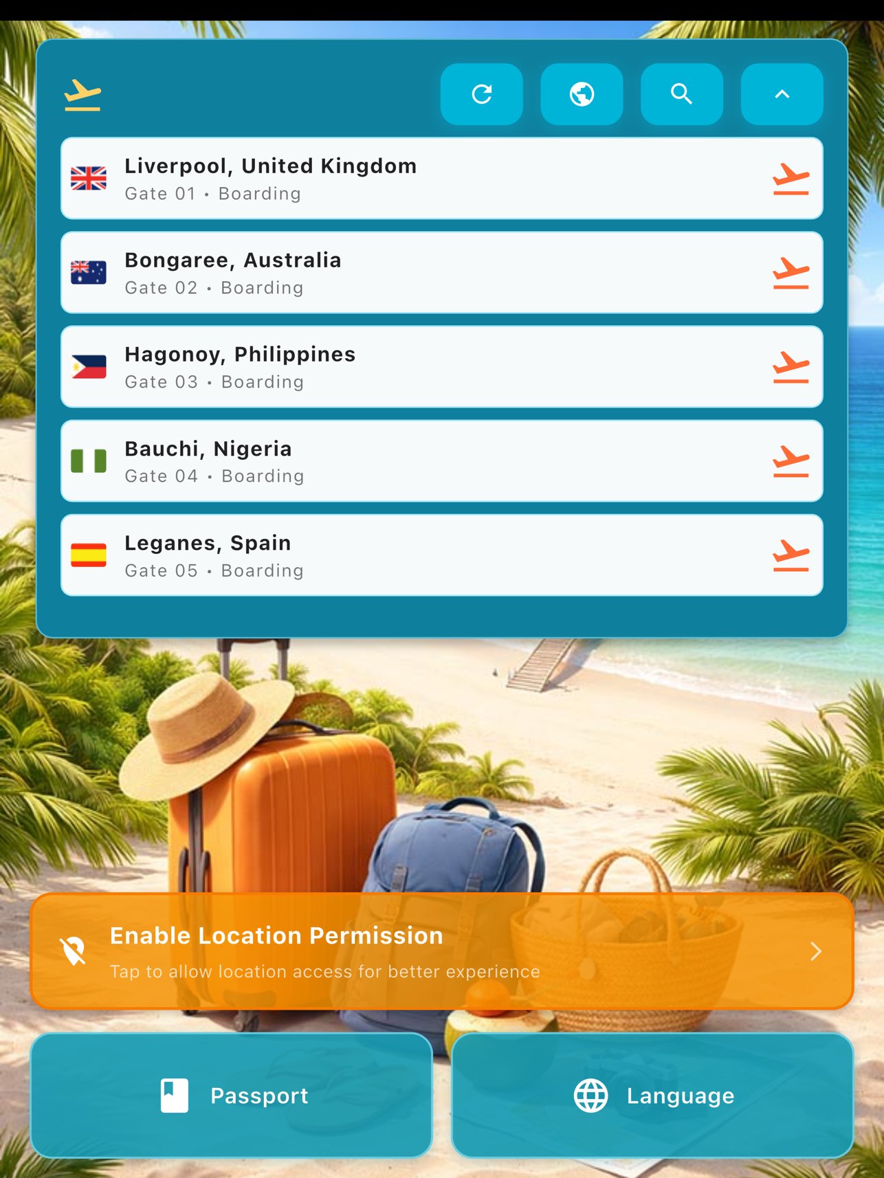 TravelExplore screenshot 1